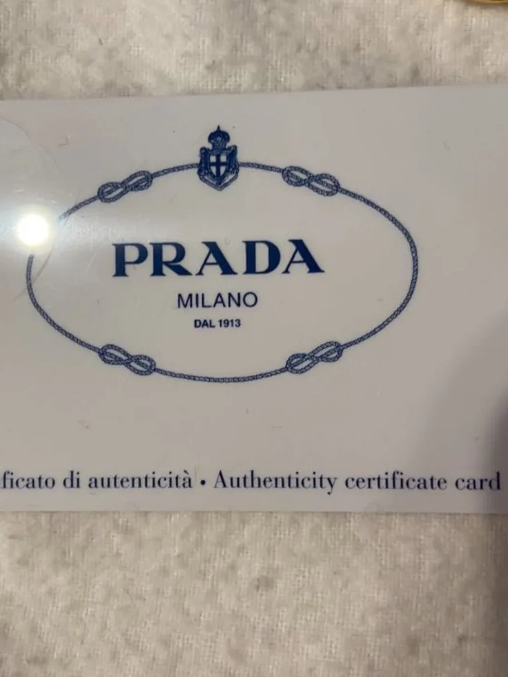 PRADA Saffiano Lux - color bluette (true navy blue) - Picture 6 of 7